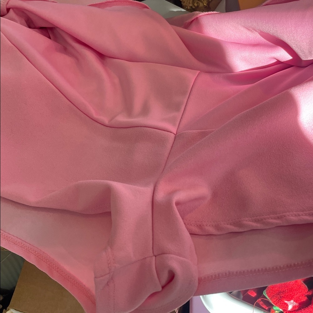 Women’s Pink Layered Flounce Skirt size L - Picture 6 of 12
